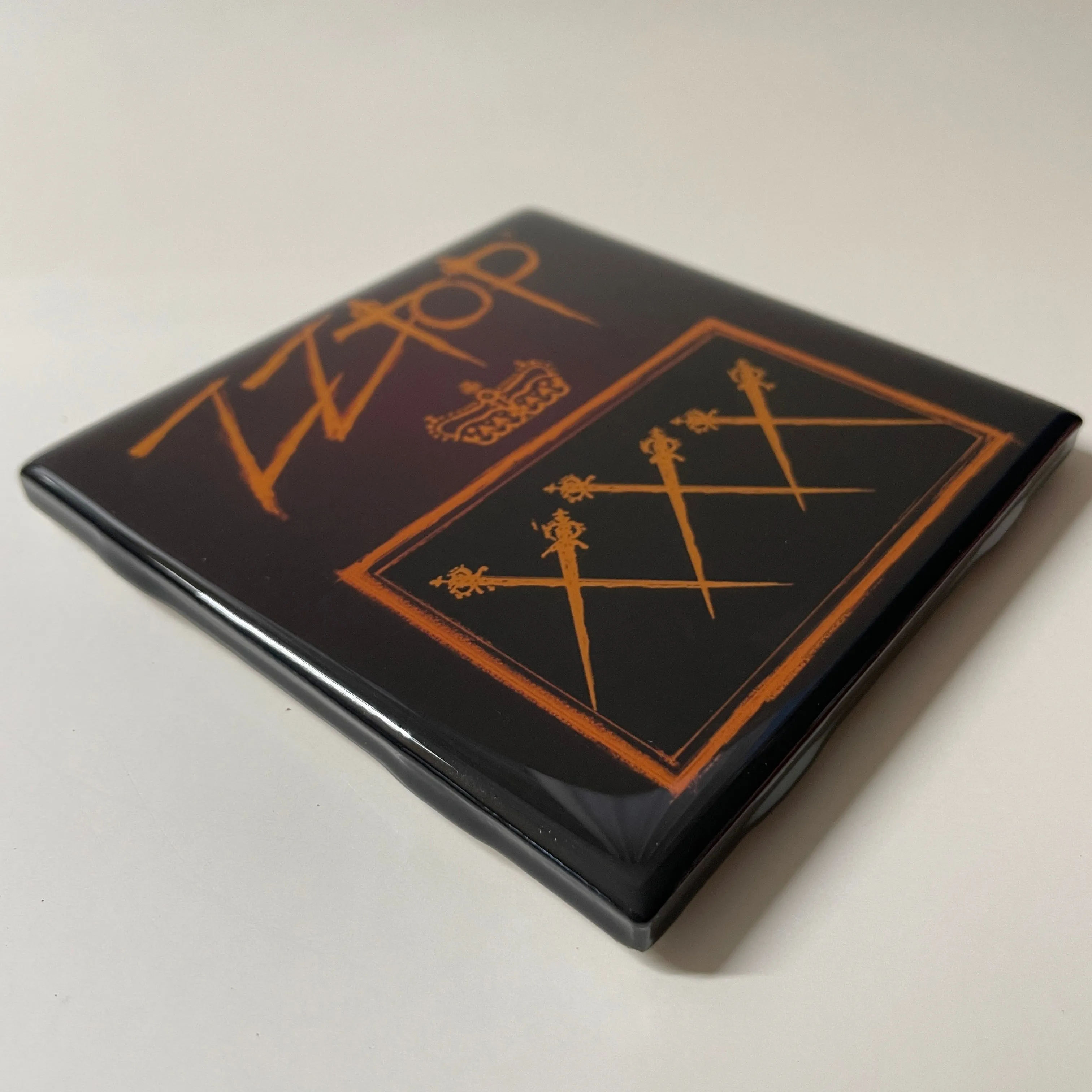 ZZ TOP XXX Coaster Custom Ceramic Tile