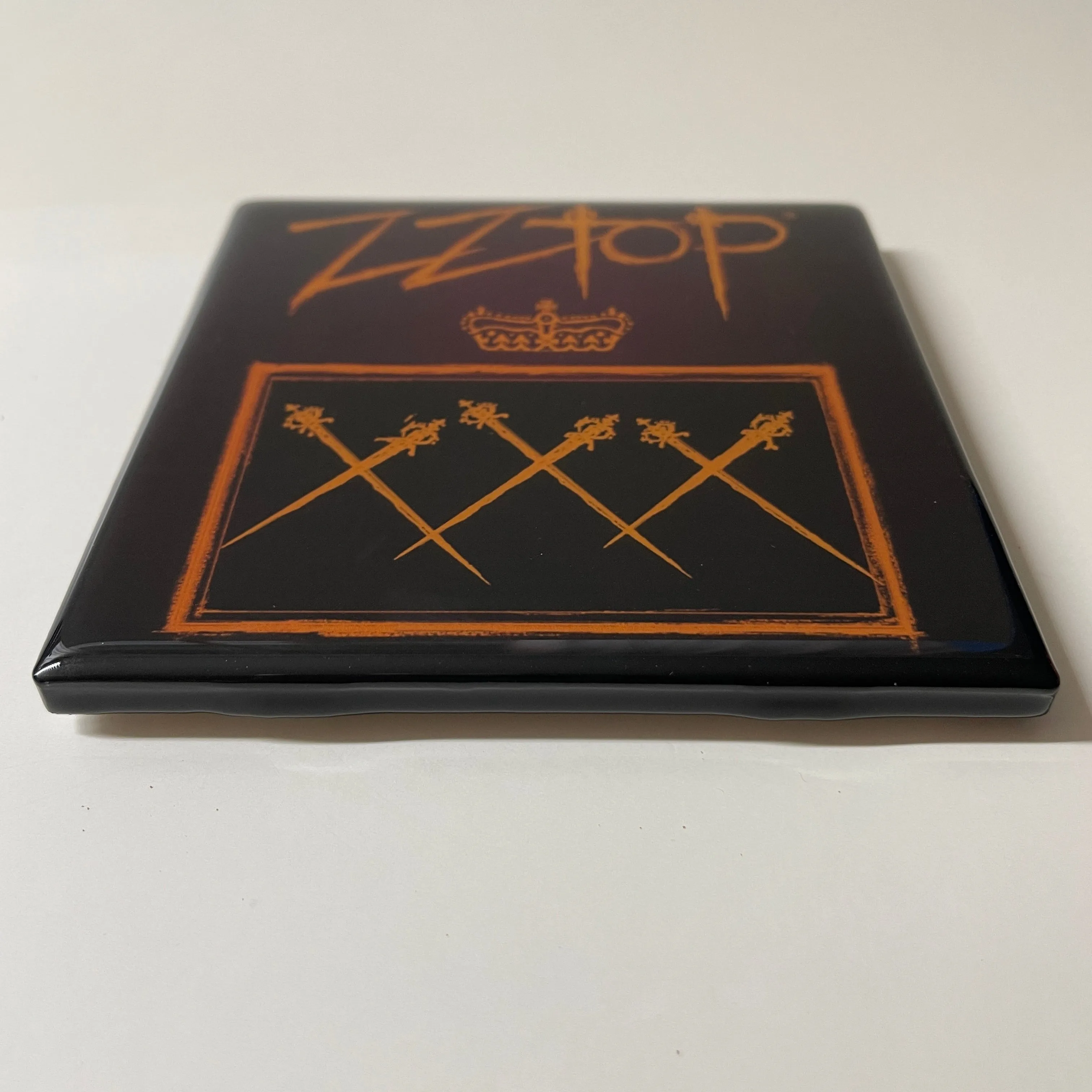 ZZ TOP XXX Coaster Custom Ceramic Tile